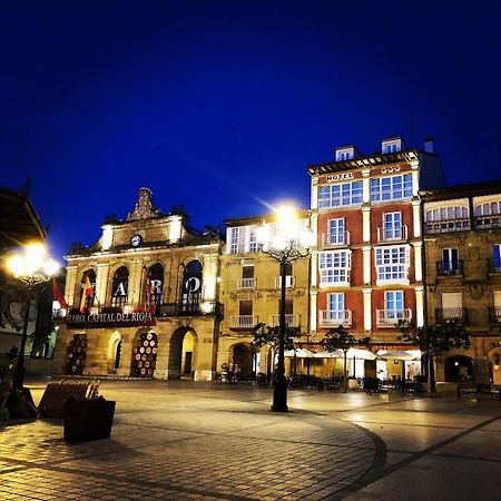 Hotel Plaza De La Paz Haro Bagian luar foto
