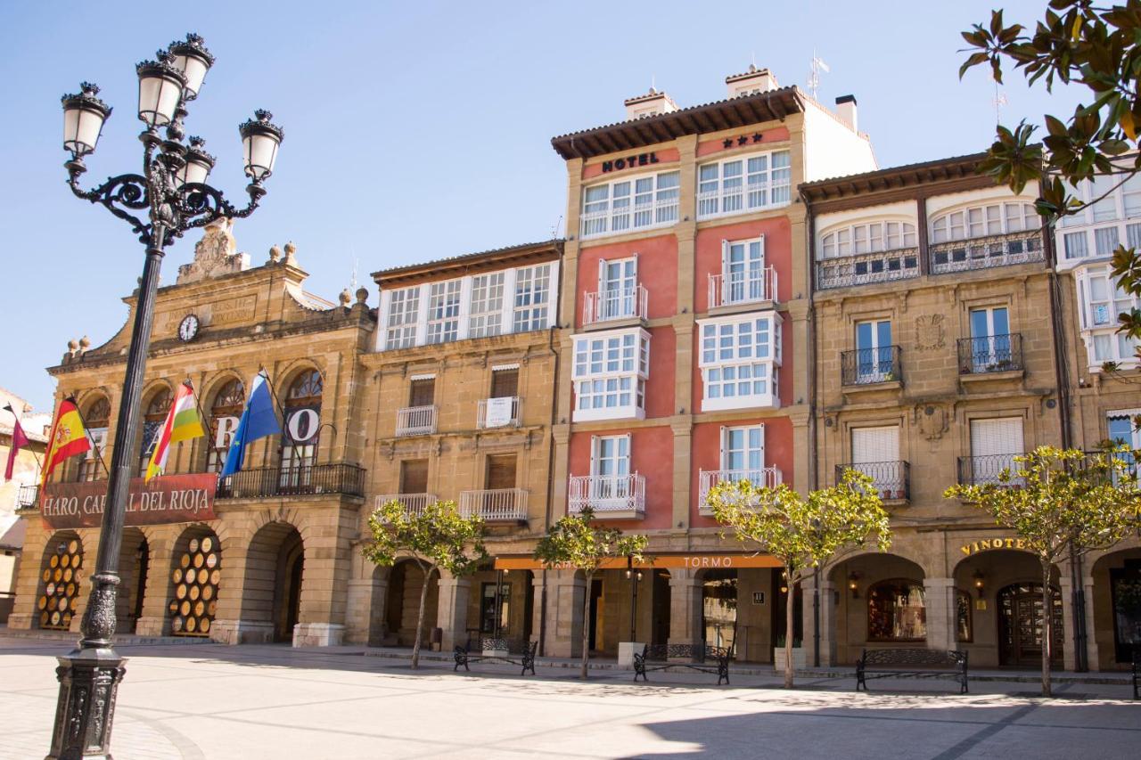 Hotel Plaza De La Paz Haro Bagian luar foto